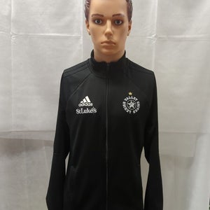 Team Issued Lehigh Valley United Adidas Climalite Full Zip Jacket M USL2 LVU