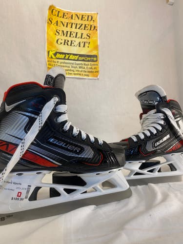 New Bauer Vapor X2.7 Size 2 D Ice Hockey Goalie Skates