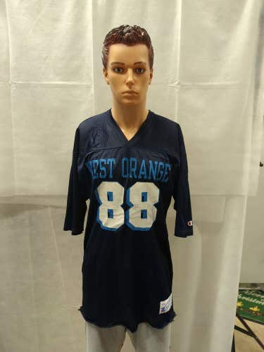 Vintage West Orange High School Champion Football Jersey L
