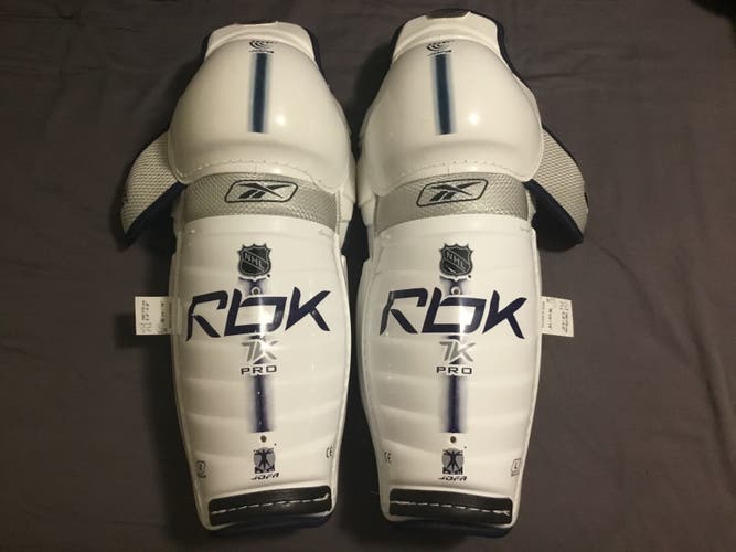 New Senior Reebok 7K Shin Pads Pro Stock