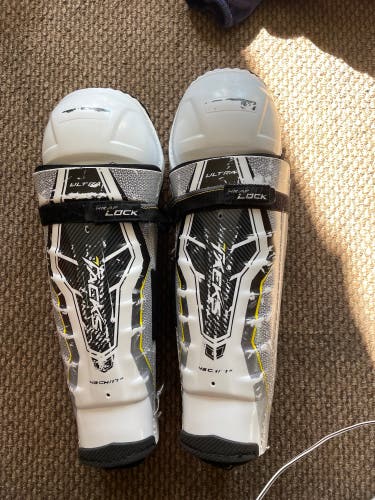 Used CCM  U+ Shin Pads