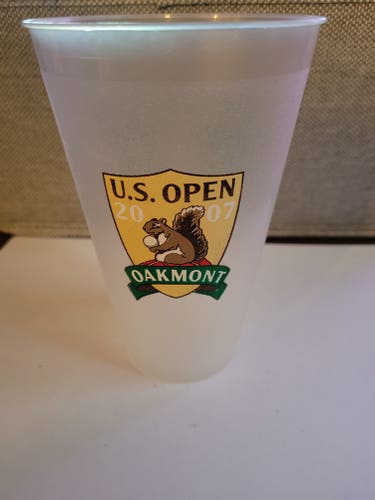 2007 U.S. Open Oakmont Plastic Drink Cup