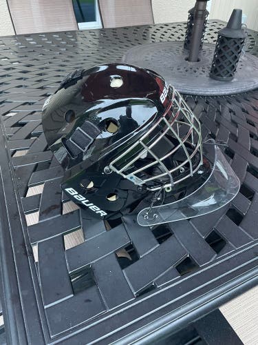 Used Bauer NME 3 Goalie Mask Senior