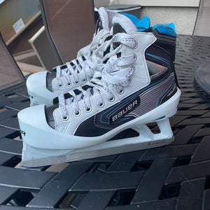 Used Bauer  Size 7.5 Reactor 5000 Hockey Goalie Skates