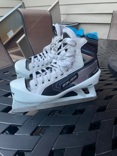 Used Bauer  Size 7.5 Reactor 5000 Hockey Goalie Skates