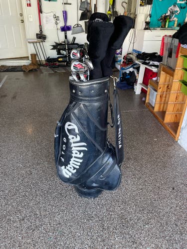 Men's Used Callaway Right Handed Big Bertha Clubs (Full Set) Regular Flex 11 Pieces