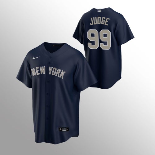 Men's Nike New York Yankees Aaron Judge Replica Jersey, Size: XL, White