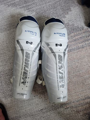 Used Bauer Nexus 4000 Shin Pads
