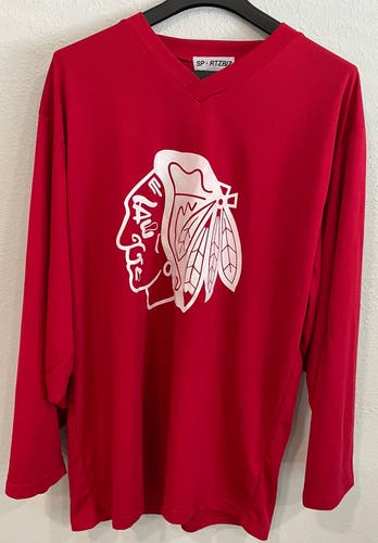 Blackhawks beer leaguer jersey