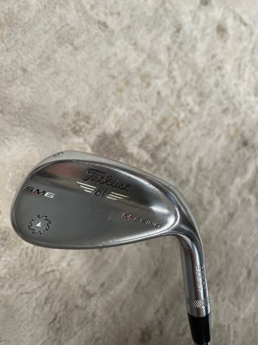 Men's Right Handed Wedge Flex Steel Shaft BV Vokey SM6 Wedge