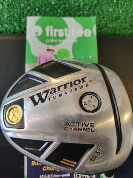 Warrior Tomahawk 460cc Active Channel 10.5* Driver Custom Fit Flex Graphite... | SidelineSwap Warrior Tomahawk 460cc Active Channel 10.5* Driver Custom Fit Flex Graphite... | SidelineSwap
