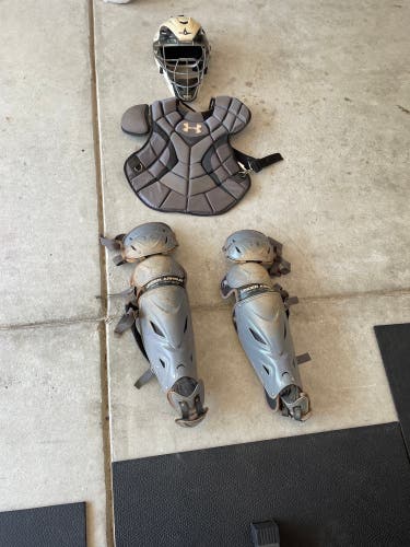 Large Under Armour Catcher's Set