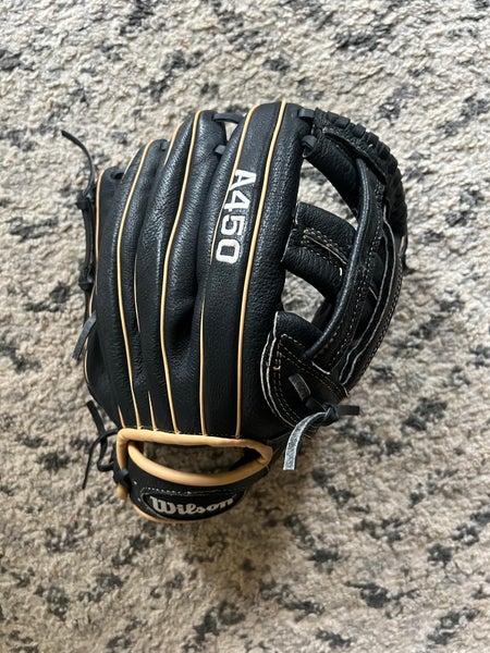 Used Right Hand Throw Wilson Outfield A450 Baseball Glove 12"