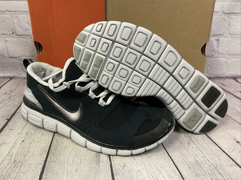 Nike Free Mens Athletic Shoes Size 8.5 Gray Black Durable New With Tags |