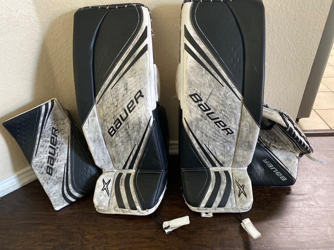 Bauer vapor 2x goalie set