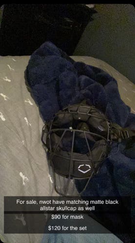 Evoshield catchers mask
