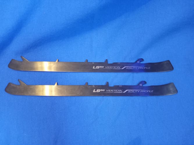 Used Bauer LS 5G Vertexx Carbon GOALIE Skate Blade Size 10