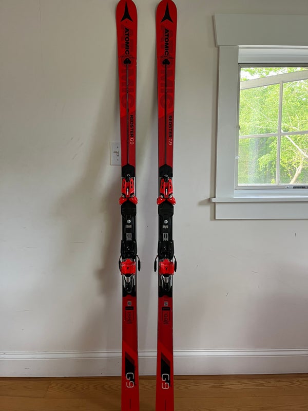 Used 2019 Atomic With Bindings Max Din 16 Redster FIS GS Skis