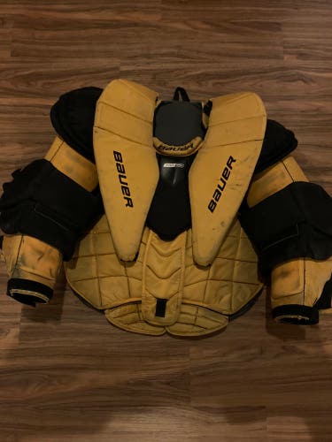 Used Large Bauer Pro Stock Goalie Chest Protector