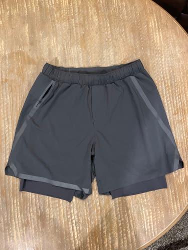 Gray Adult Medium Lululemon Shorts