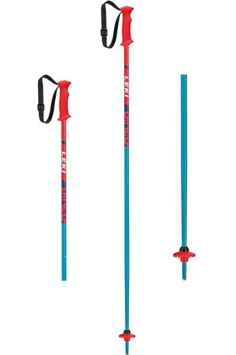 Ski poles adult downhill/alpine Aluminum 7075   Pair black/blue/green  New 