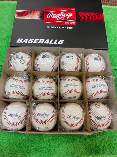 ( 1 Dozen ) Rawlings Baseballs ( MiLB )