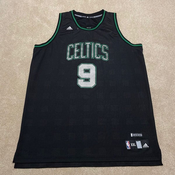 Rajon Rondo Boston Celtics Jersey Men 2XL Adult adidas Black NBA Basketball  9