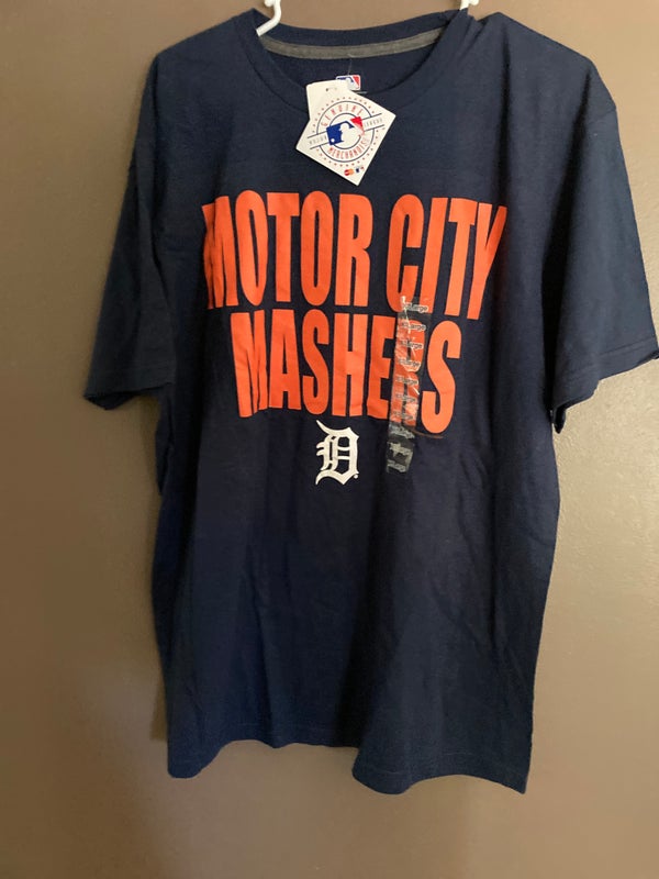 Detroit Tigers Motor City Baseball Shirt - High-Quality Printed Brand