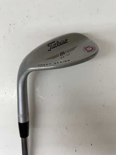 Used Titleist Vokey Spin Milled 62 Degree Regular Flex Steel Shaft Wedge Lh