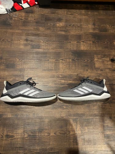 Gray Adult Size 11.5 Adidas Shoes