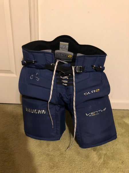 Vaughn Senior Small Goalie Pants Ventus SLR2 Pro Navy Used