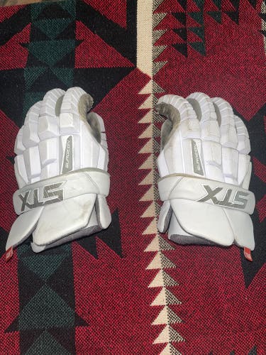 Used Player's STX 10" Surgeon RZR Lacrosse Gloves