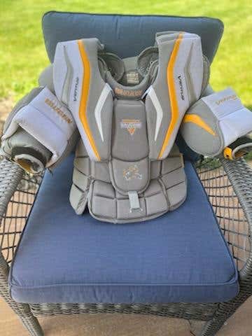 Used Medium Vaughn Ventus LT60 Goalie Chest Protector