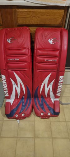 34" Vaughn Velocity V7 Goalie Leg Pads