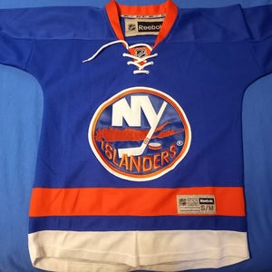 NEW Reebok New York Islanders Blank Game Jersey Size S/M