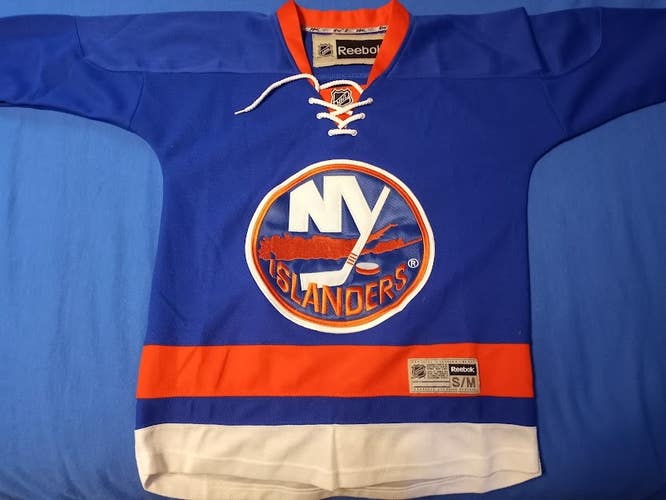 NEW Reebok New York Islanders Blank Game Jersey Size S/M