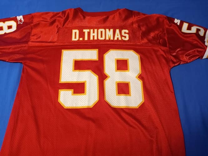 New Kansas City Chiefs Derek Thomas Jersey Size 52/XL