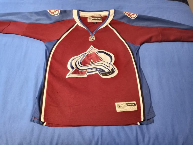 Avalanche Home Youth Blank Jersey