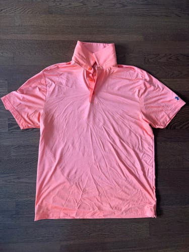 Orange New Men's Adult Large Under Armour Shirt