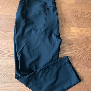 Black Men's New Adult Size 38 Pants