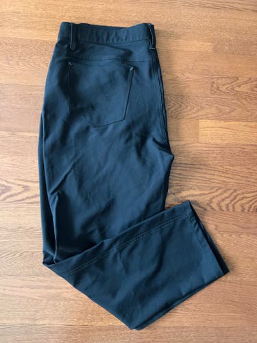Black Men's New Adult Size 38 Pants