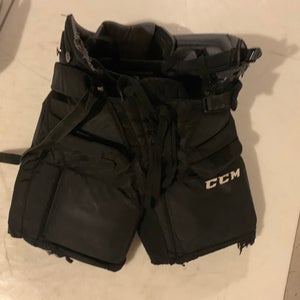 Black Intermediate Large CCM Premier R1.5 Hockey Goalie Pants