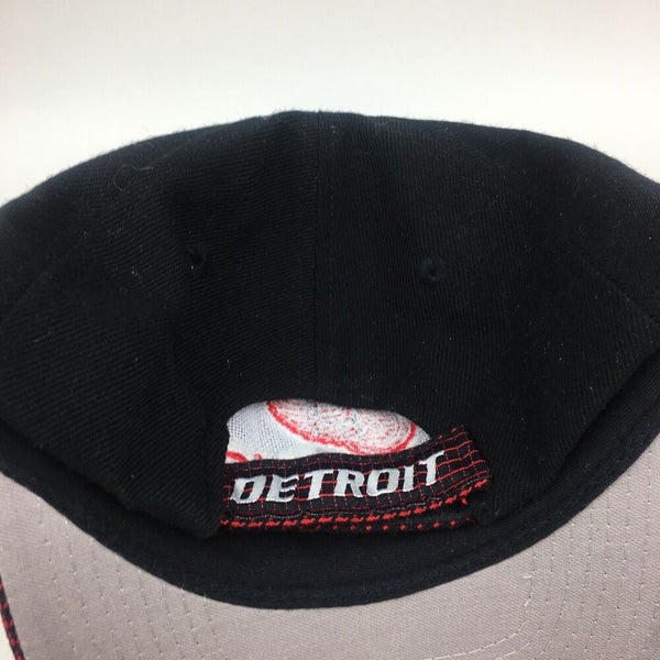 Vintage 90s Detroit Tigers Logo Athletic Blockhead Spellout Snapback Hat Cap MLB