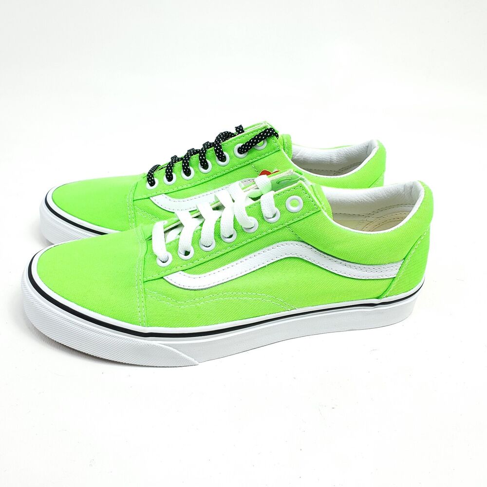 all lime green vans