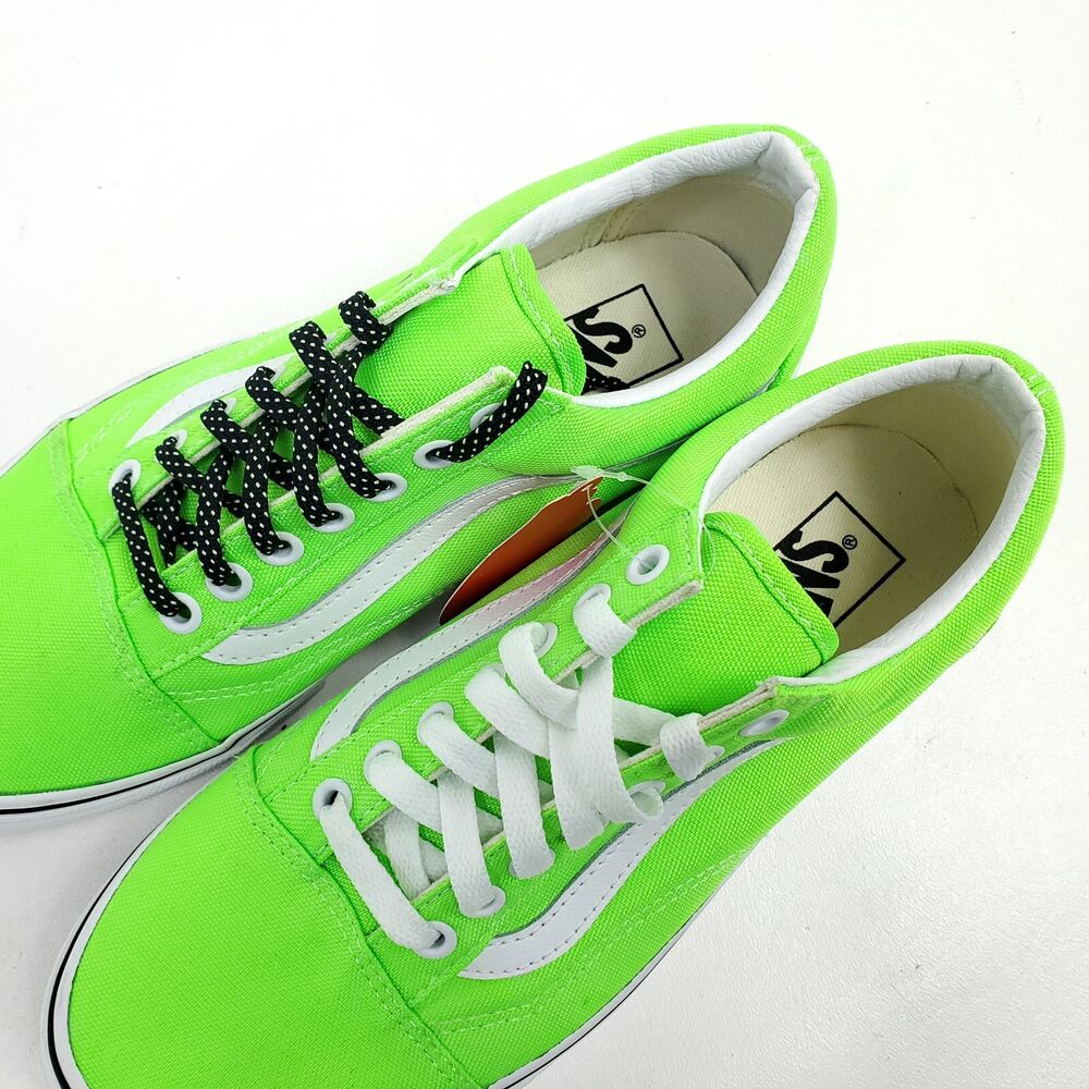 all lime green vans