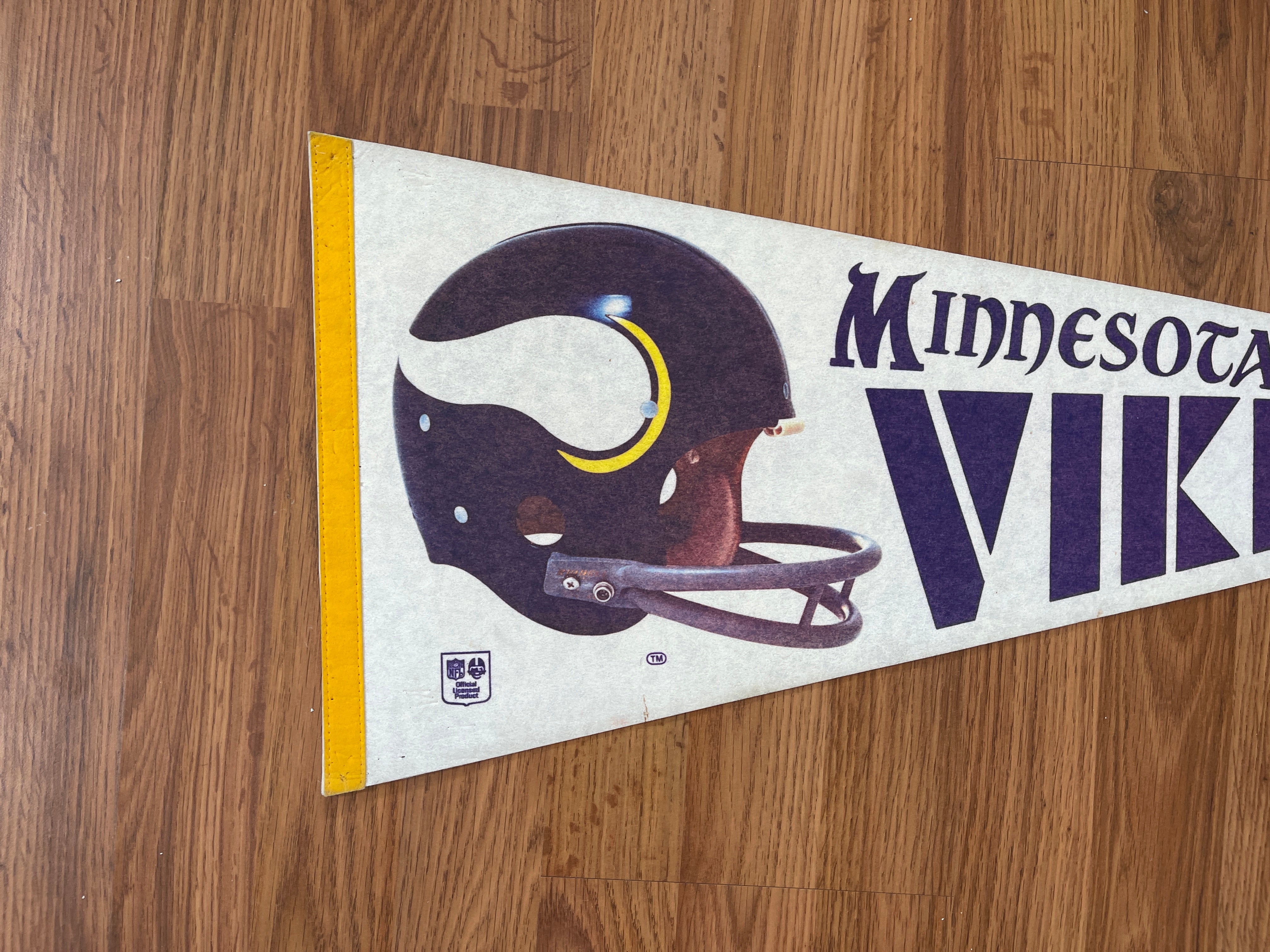 Minnesota Vikings NFL 1970's Team Pennant