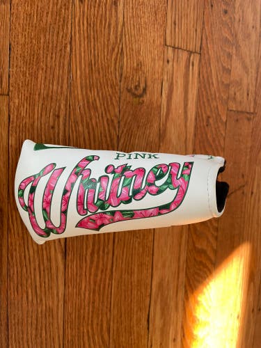 Spittin Chiclets Pink Whitney Flowers Blade Putter Cover