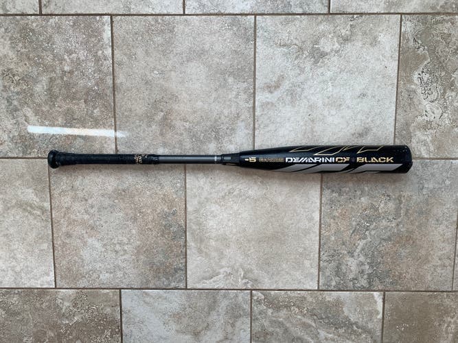 Used USSSA DeMarini CF Zen Black Bat (-5) 28 oz 33"