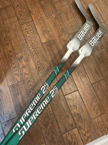 2 Pack Bauer Pro Stock Supreme 2S Pro Goalie Stick 26” Bishop