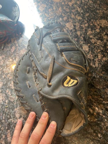 Wilson A2000 First Base Left Hand Throw Used 12" Baseball Glove